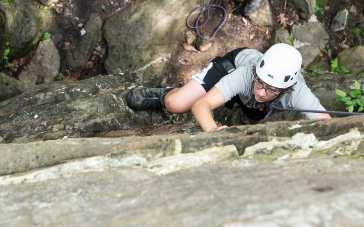 rock climbing chesapeake bay for teens